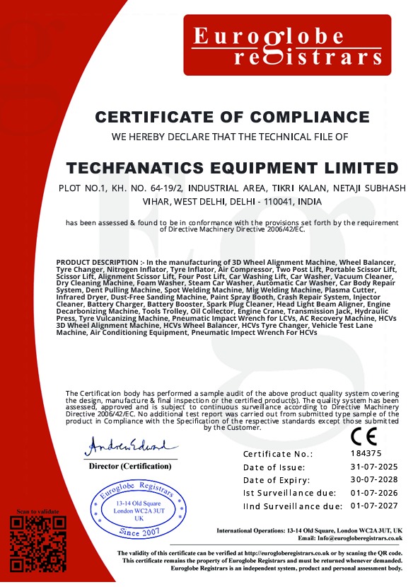 CE CERTIFICATE 1